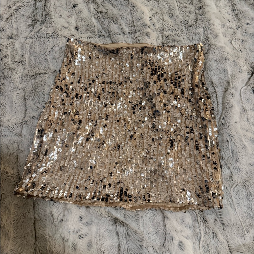 Lulus Sequin Skirt